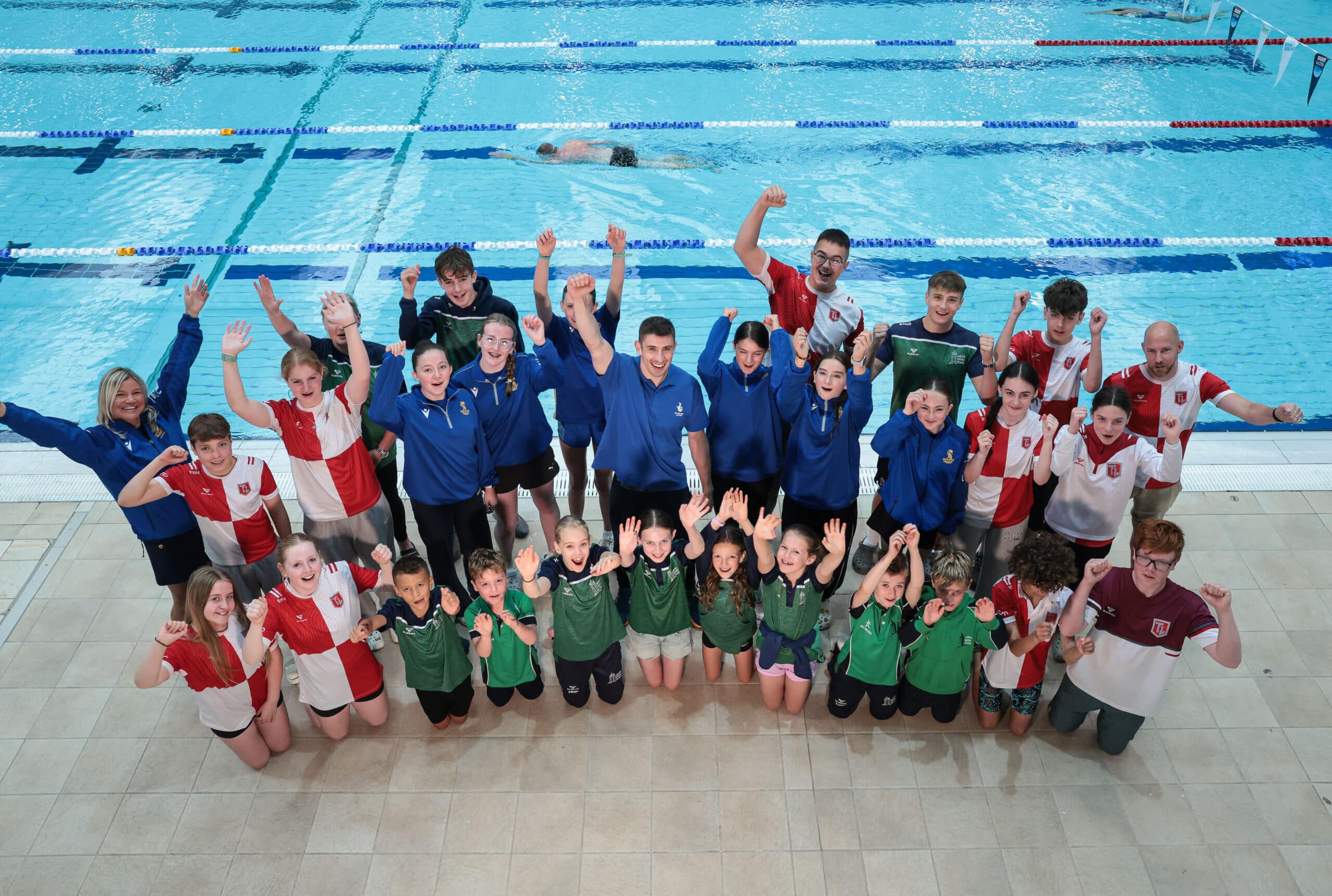 Northern Irish swimmer Michael Dawson